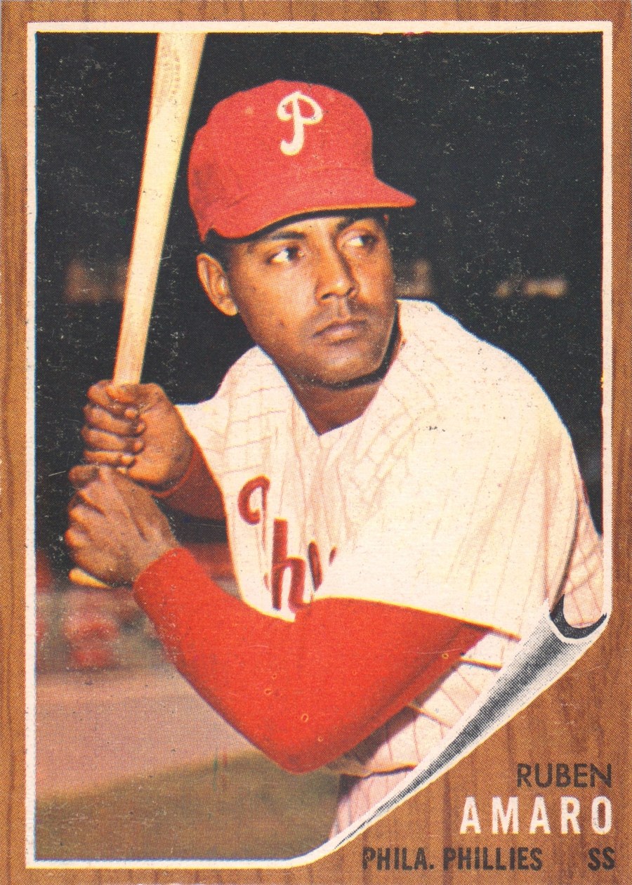 1962 Topps #284 Ruben Amaro, Philadelphia Phillies