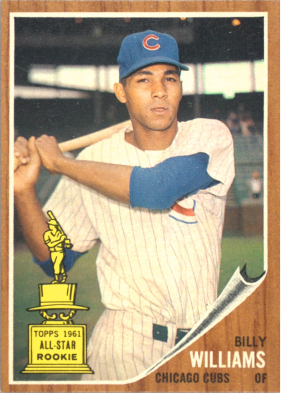 1962 Topps #288 Billy Williams, Chicago Cubs