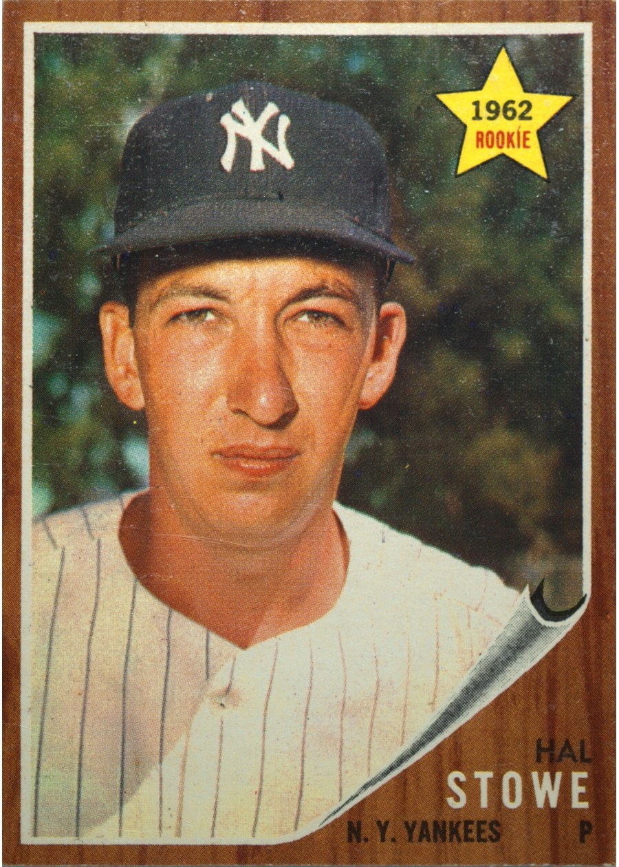 1962 Topps #291 Hal Stowe, New York Yankees