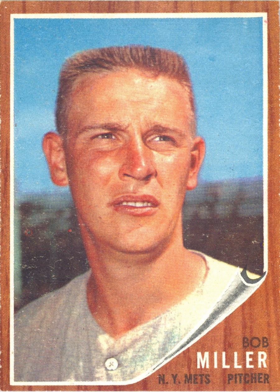 1962 Topps #293 Bob Miller, New York Mets