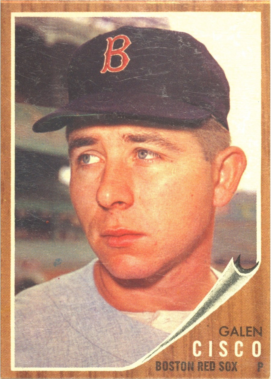 1962 Topps #301 Galen Cisco, Boston Red Sox