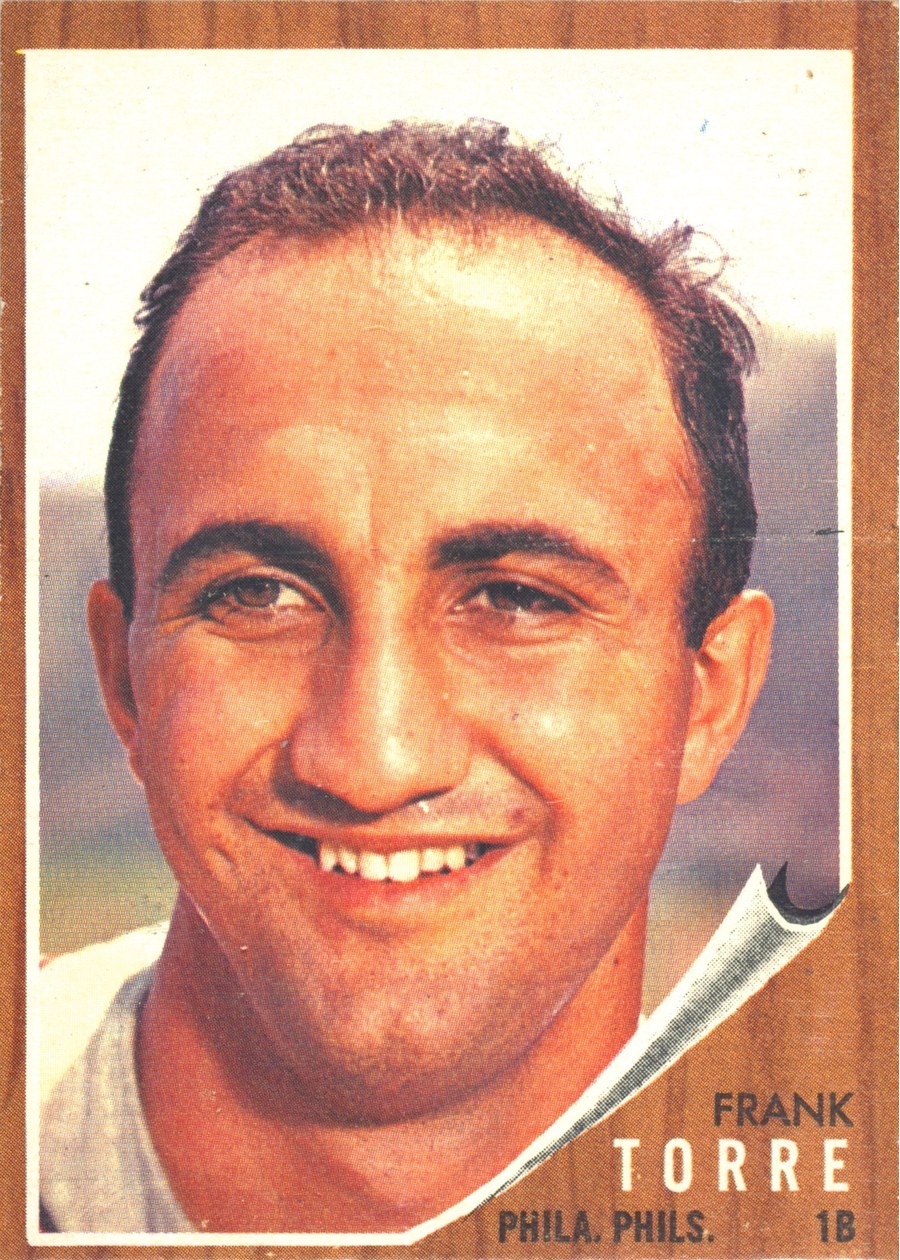 1962 Topps #303 Frank Torre, Philadelphia Phillies