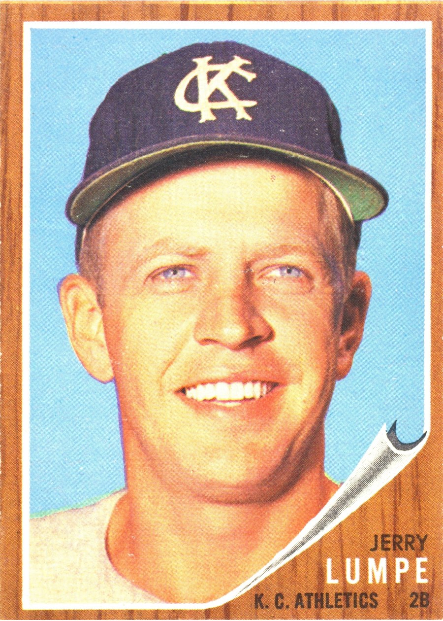 1962 Topps #305 Jerry Lumpe, Kansas City Athletics
