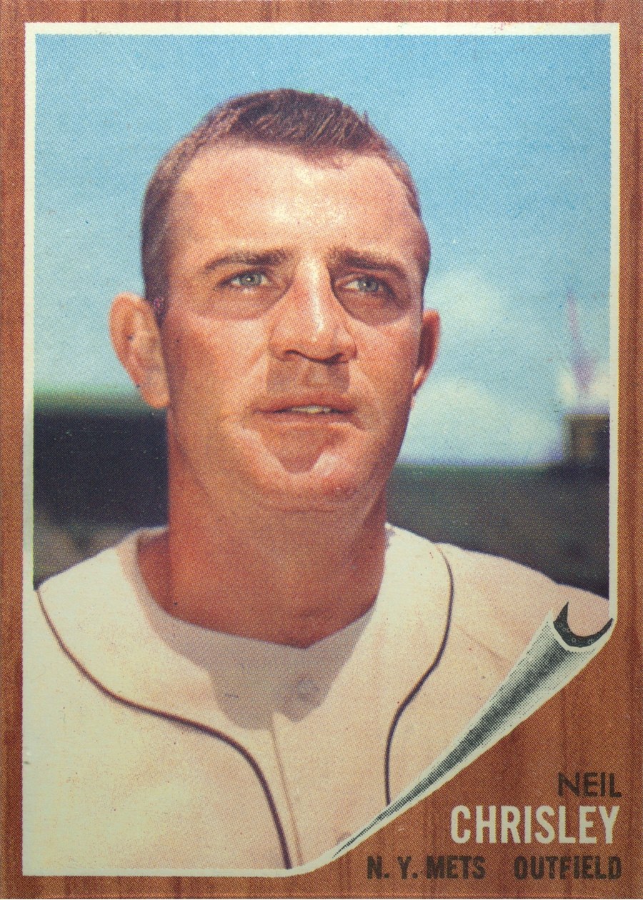 1962 Topps #308 Neil Chrisley, New York Mets