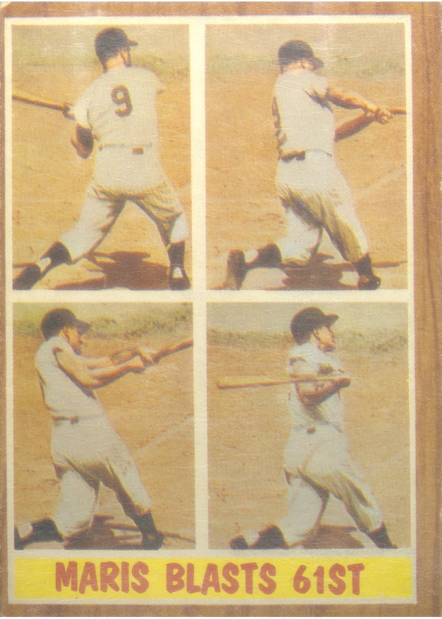 1962 Topps #313 Roger Maris, New York Yankees