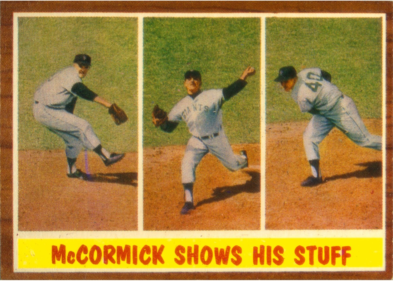 1962 Topps #319 Mike McCormick, San Francisco Giants