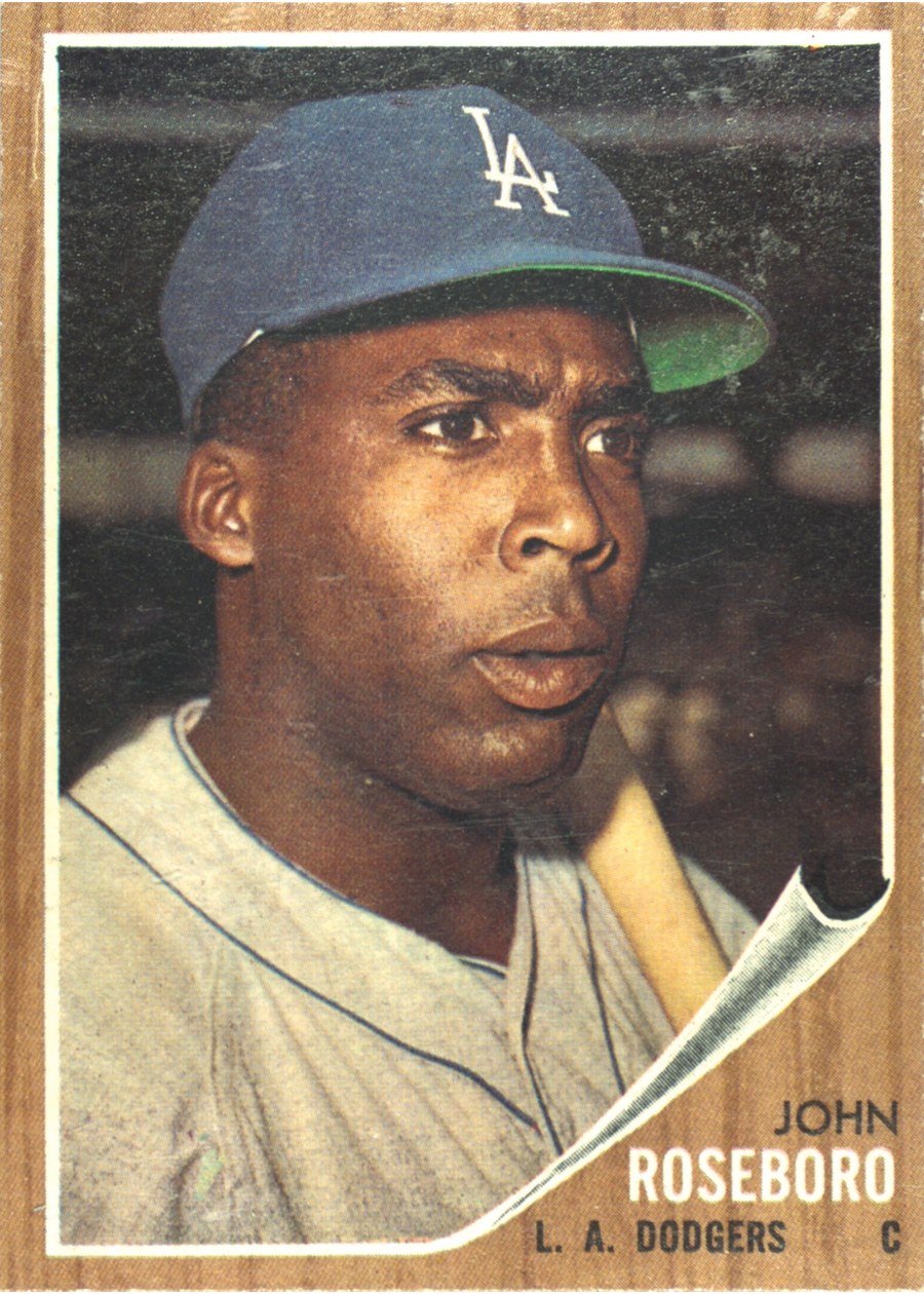 1962 Topps #32 John Roseboro, Los Angeles Dodgers