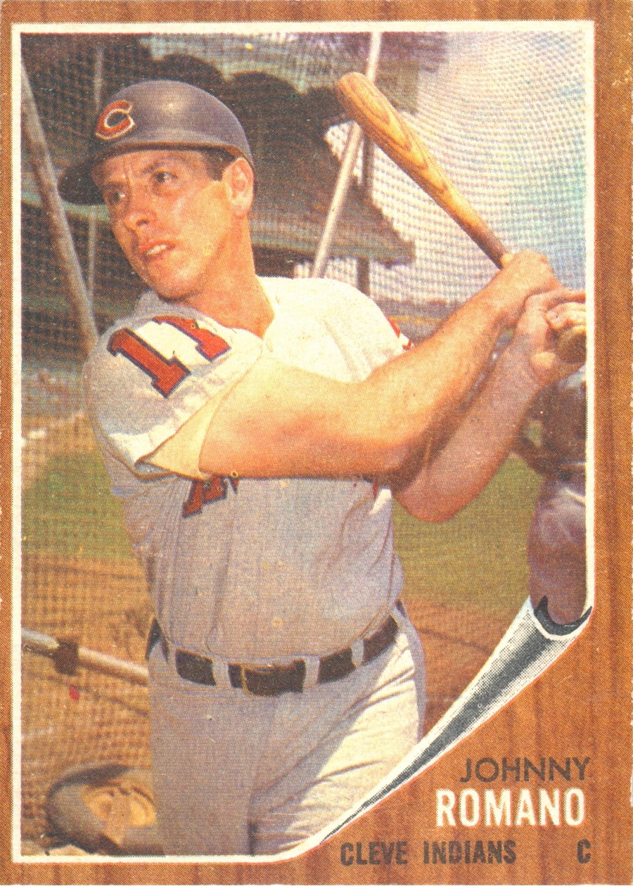 1962 Topps #330 Johnny Romano, Cleveland Indians