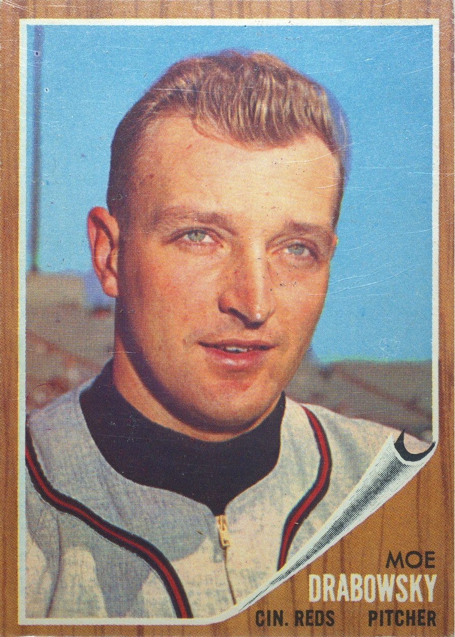 1962 Topps #331 Moe Drabowsky, Cincinnati Reds