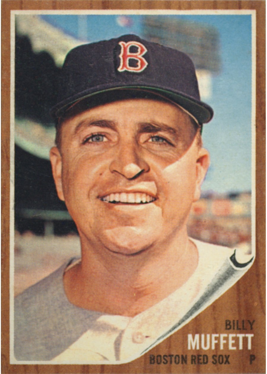 1962 Topps #336 Billy Muffett, Boston Red Sox