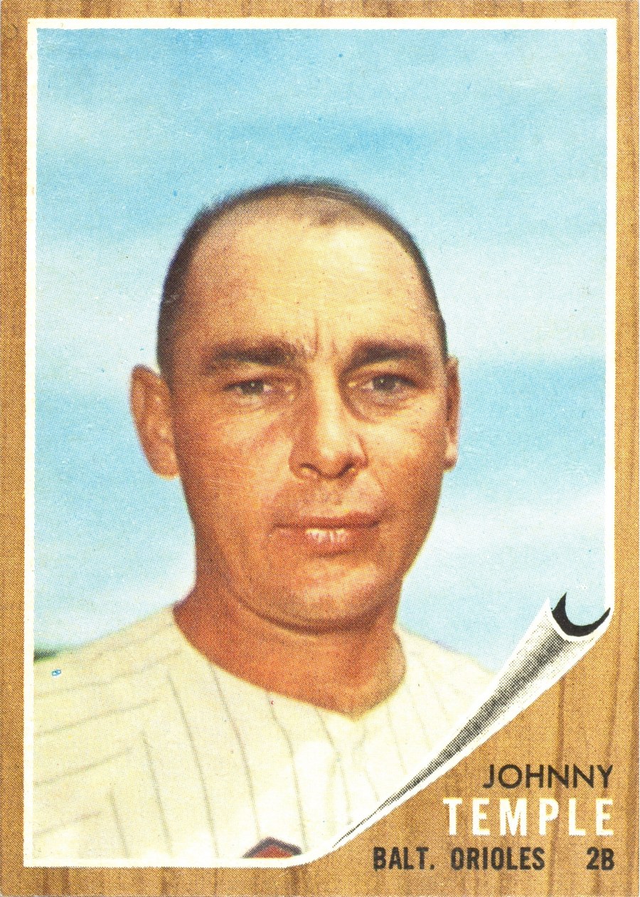 1962 Topps #34 Johnny Temple, Baltimore Orioles