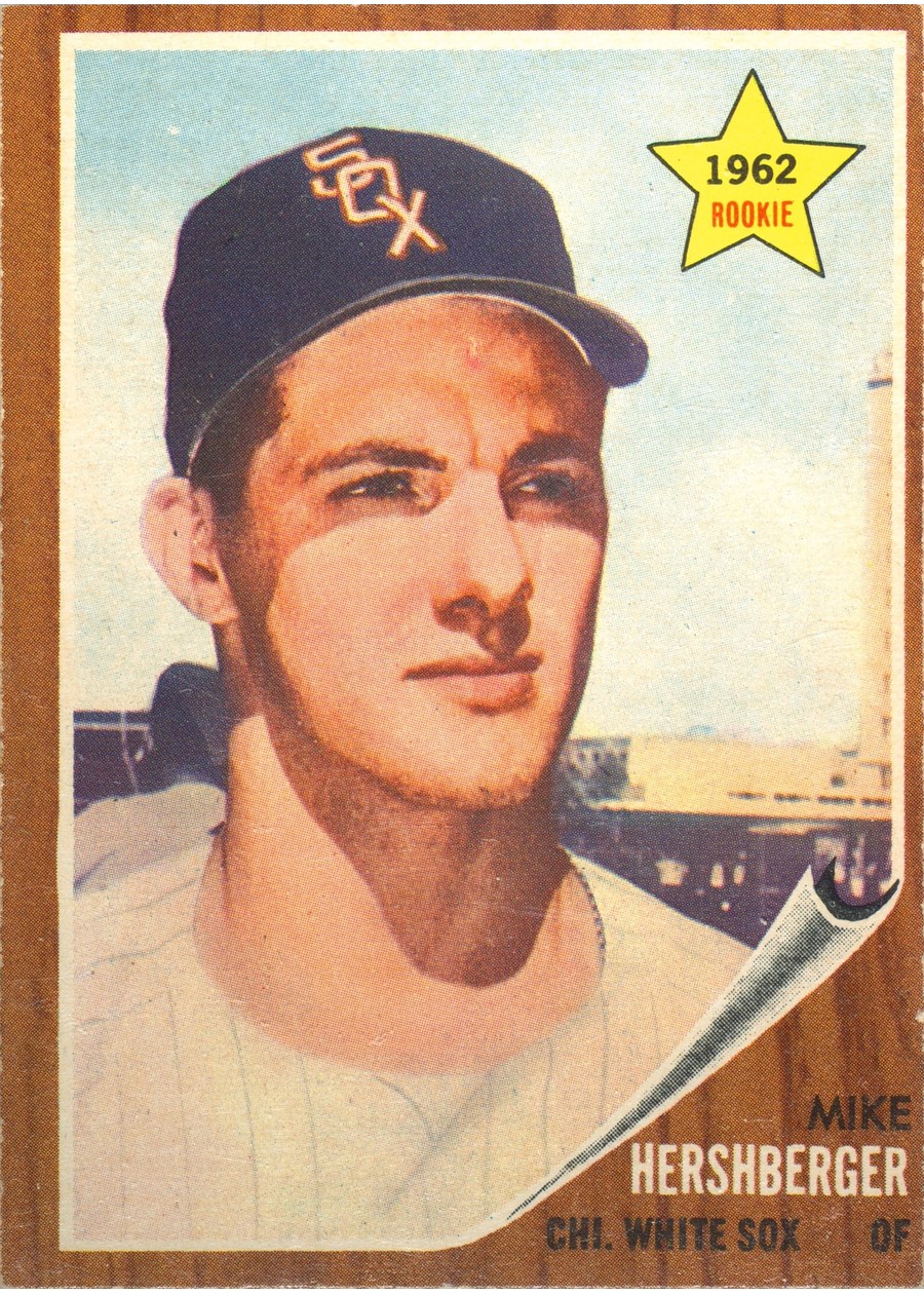 1962 Topps #341 Mike Hershberger, Chicago White Sox