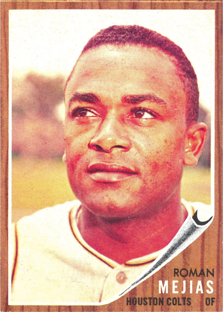 1962 Topps #354 Roman Mejias, Houston Colt .45's