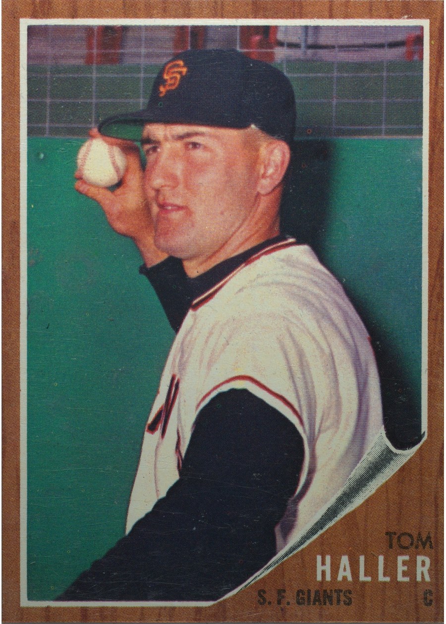 1962 Topps #356 Tom Haller, San Francisco Giants