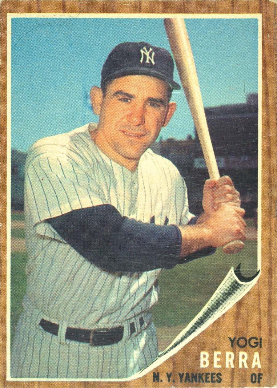 1962 Topps #360 Yogi Berra, New York Yankees
