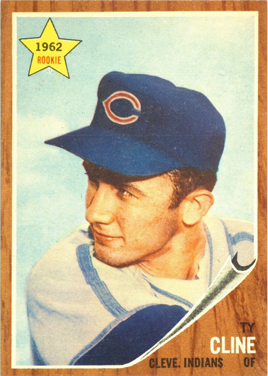1962 Topps #362 Ty Cline, Cleveland Indians