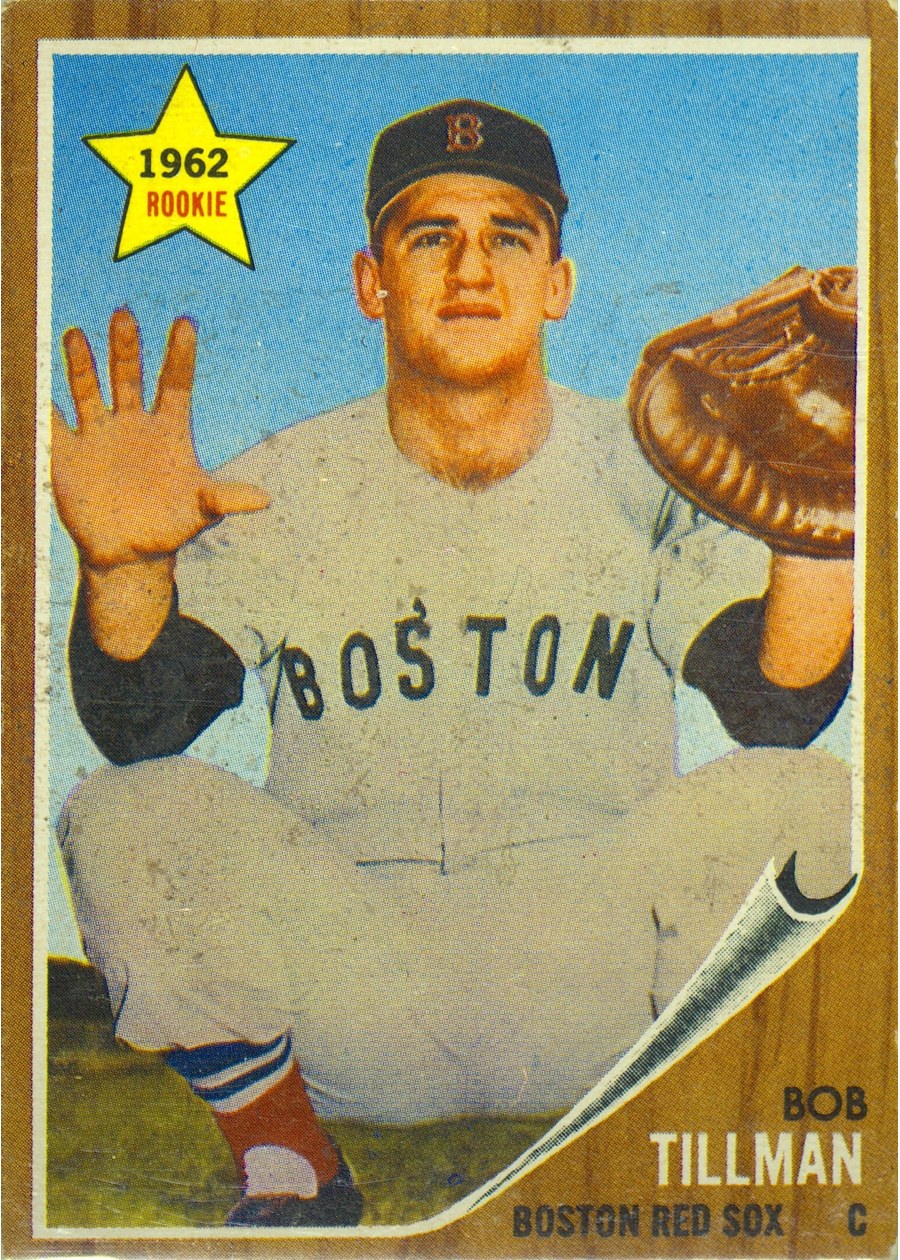 1962 Topps #368 Bob Tillman, Boston Red Sox