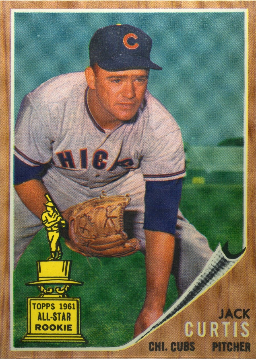1962 Topps #372 Jack Curtis, Chicago Cubs