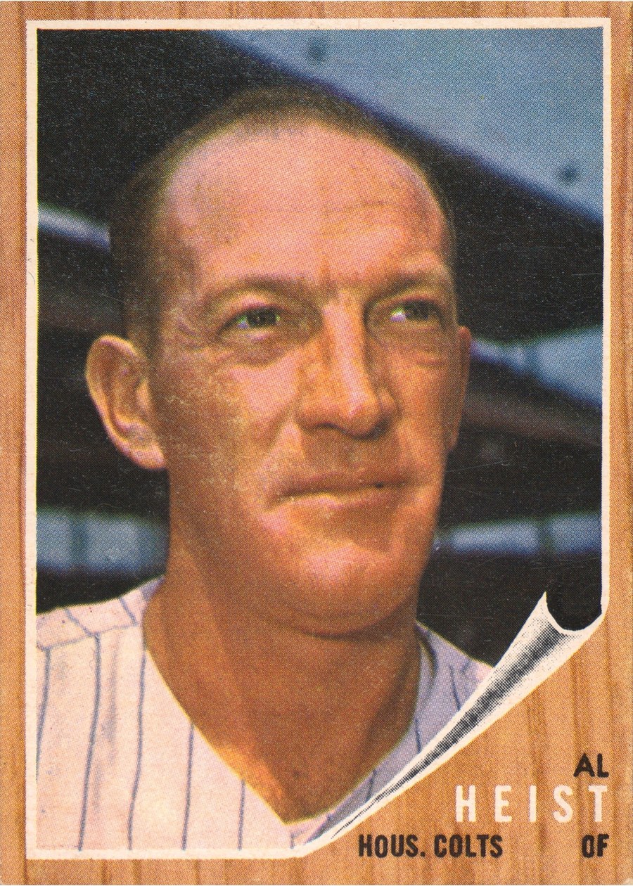 1962 Topps #373 Al Heist, Houston Colt .45's