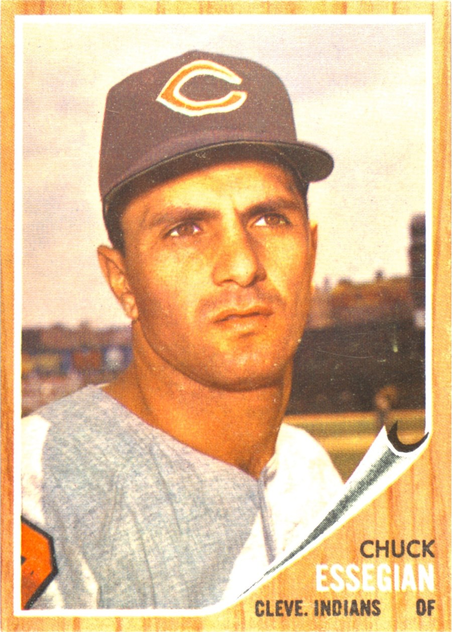 1962 Topps #379 Chuck Essegian, Cleveland Indians