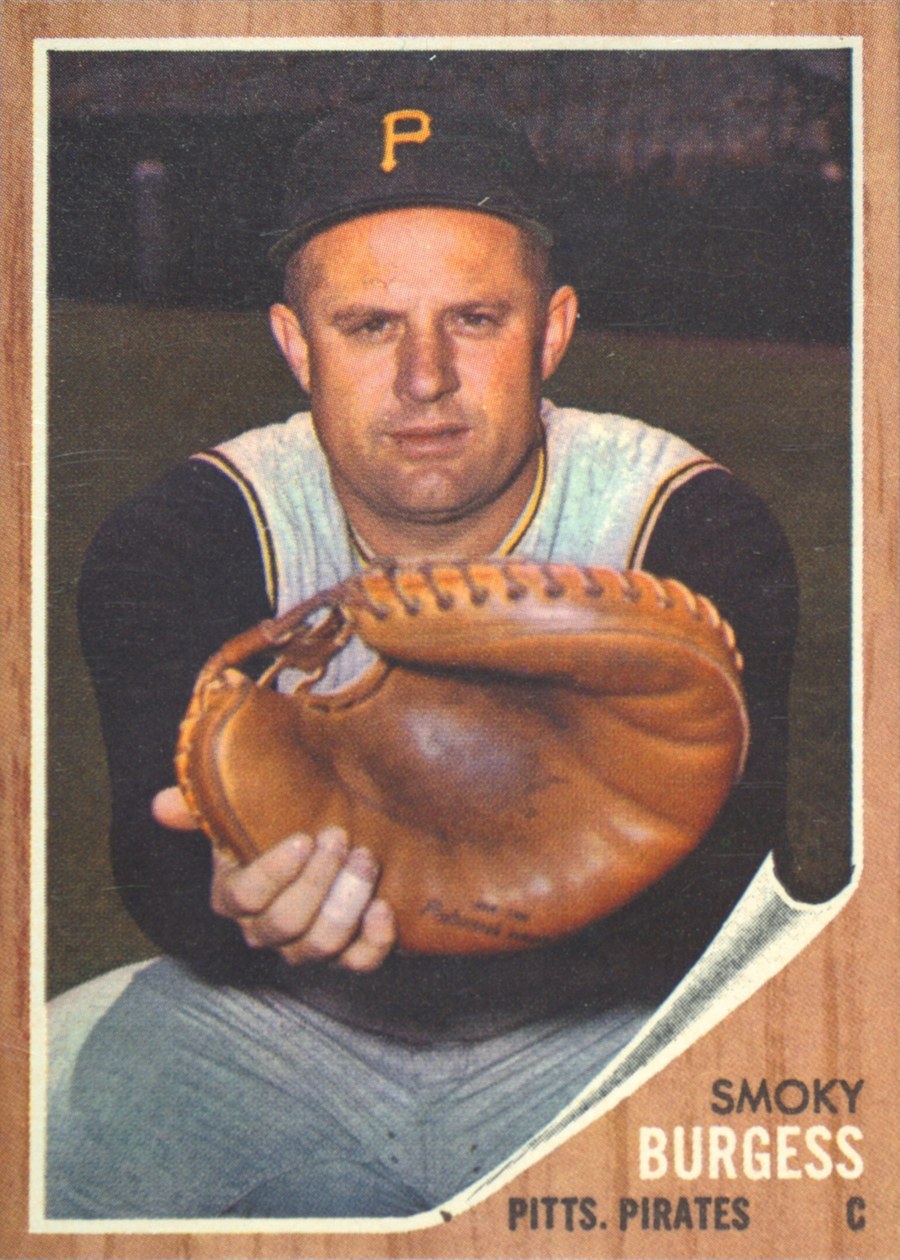 1962 Topps #389 Smoky Burgess, Pittsburgh Pirates