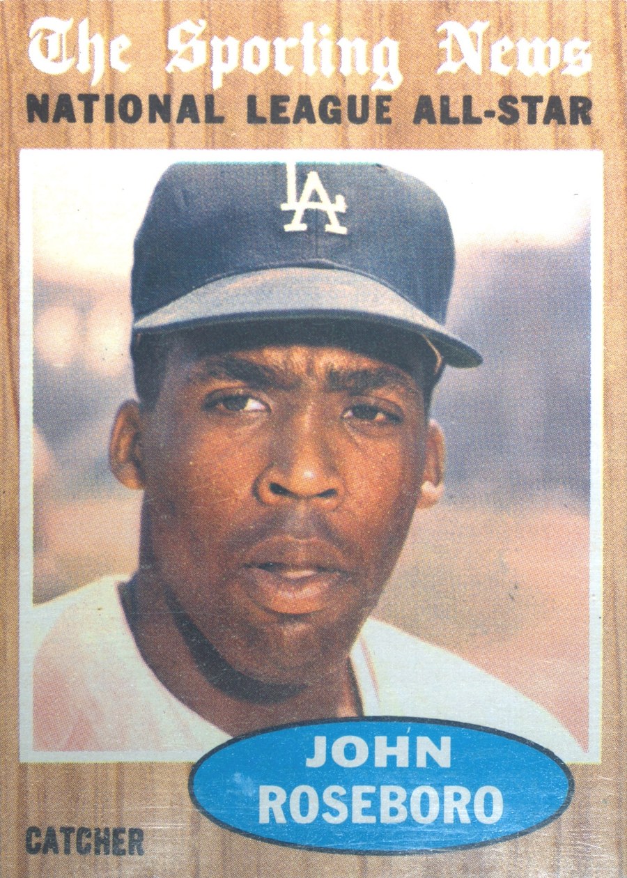 1962 Topps #397 John Roseboro, Los Angeles Dodgers