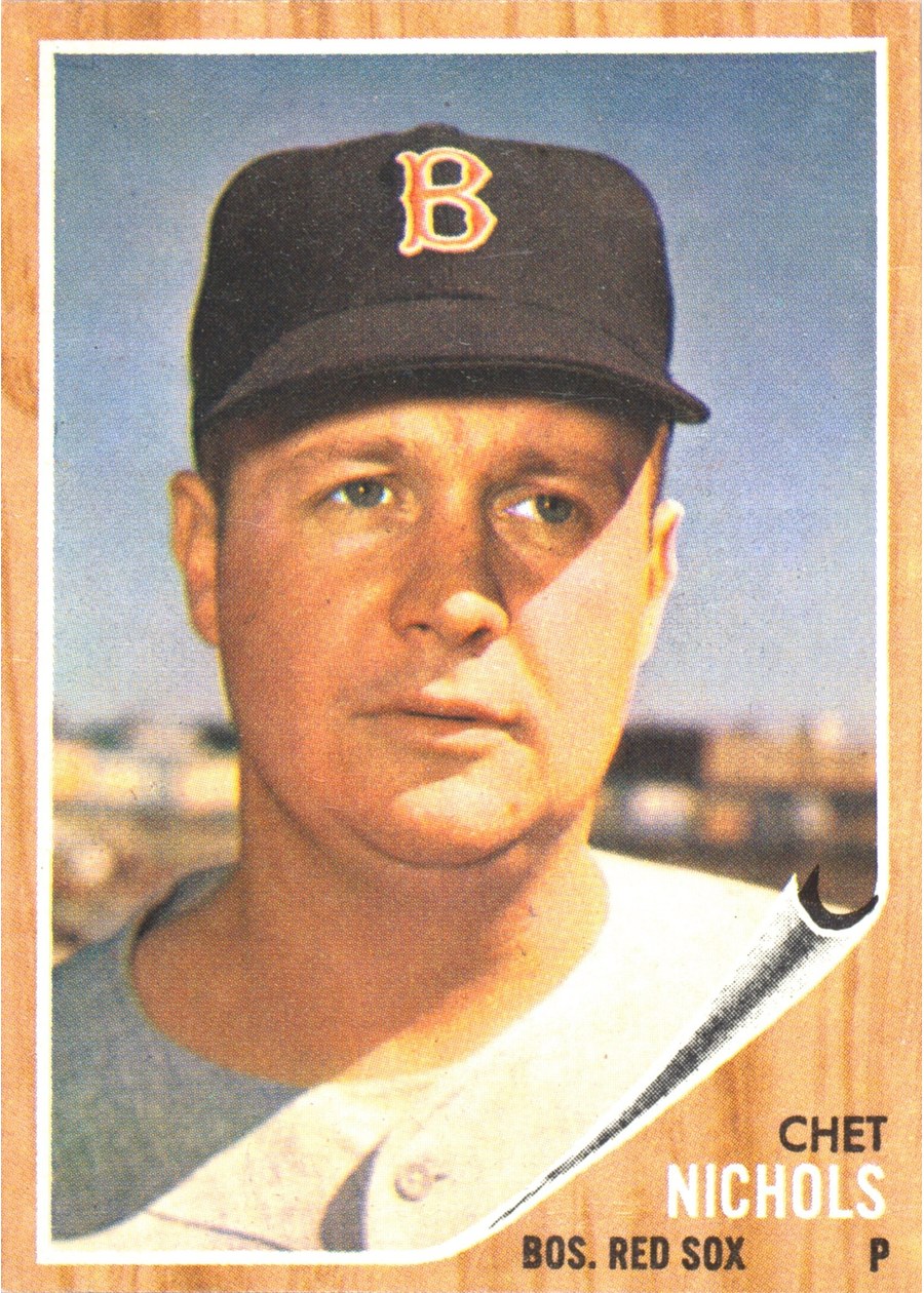1962 Topps #403 Chet Nichols, Boston Red Sox