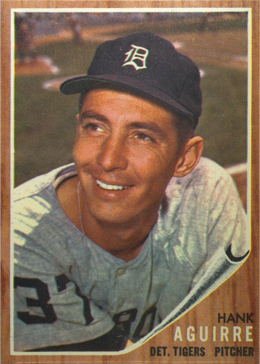 1962 Topps #407 Hank Aguirre, Detroit Tigers