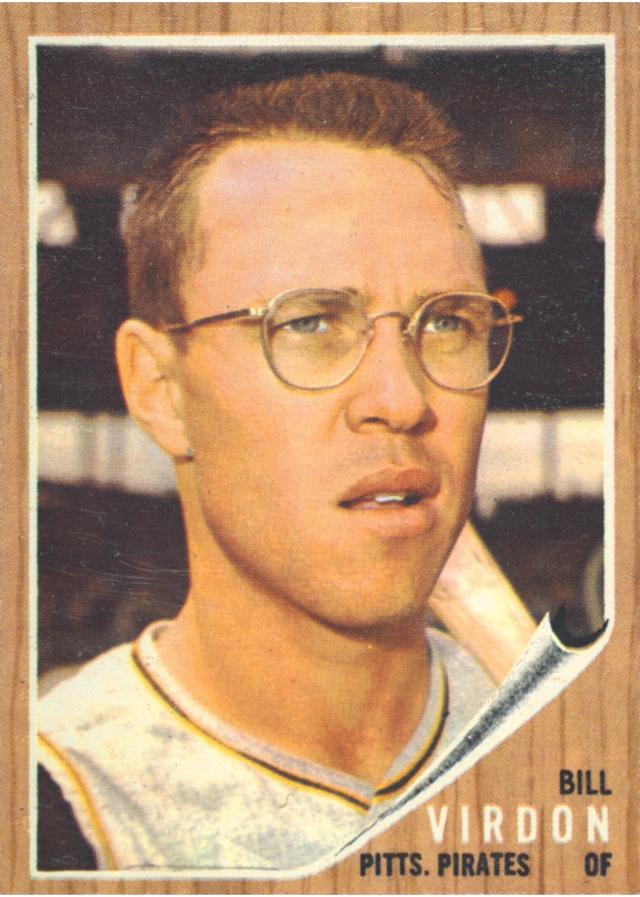 1962 Topps #415 Bill Virdon, Pittsburgh Pirates