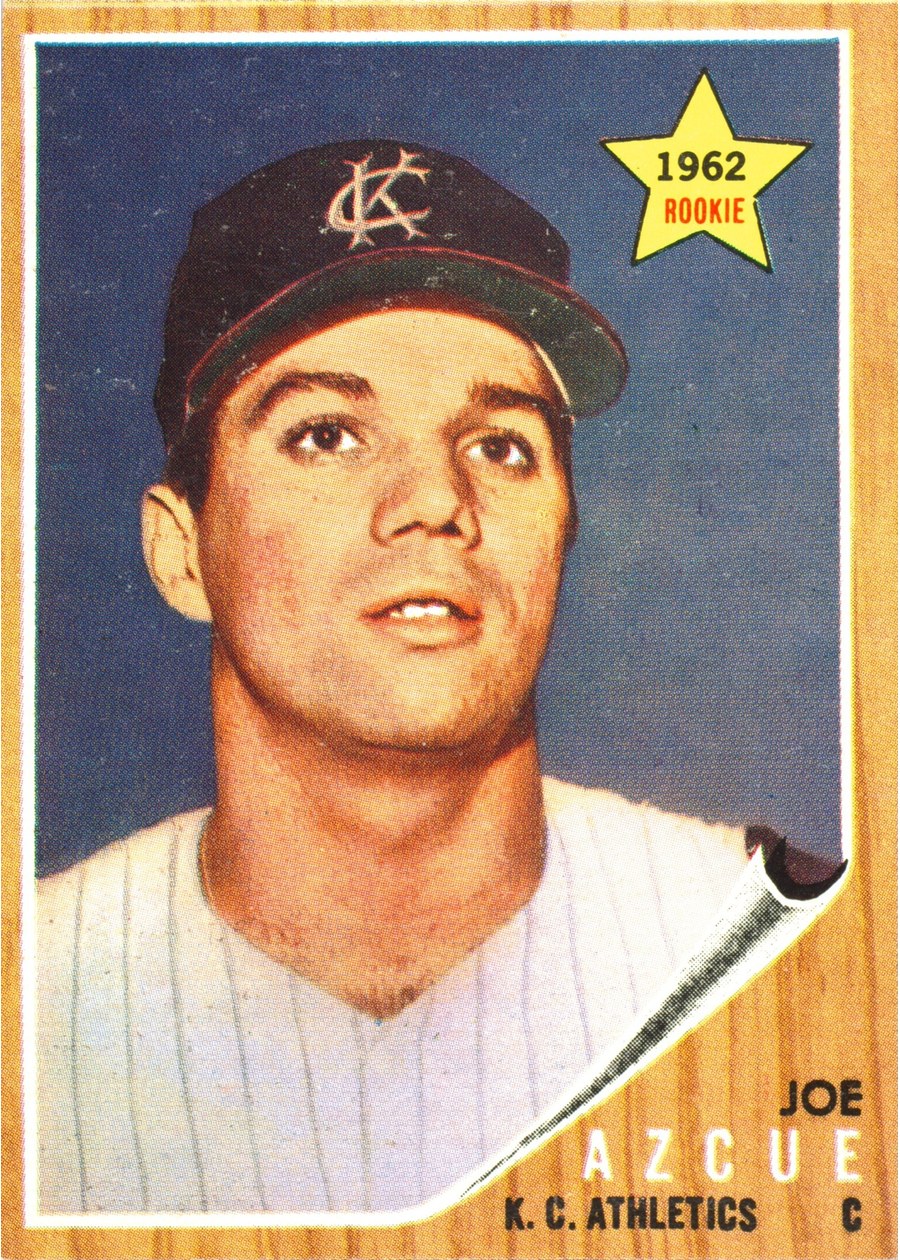 1962 Topps #417 Joe Azcue, Kansas City Athletics