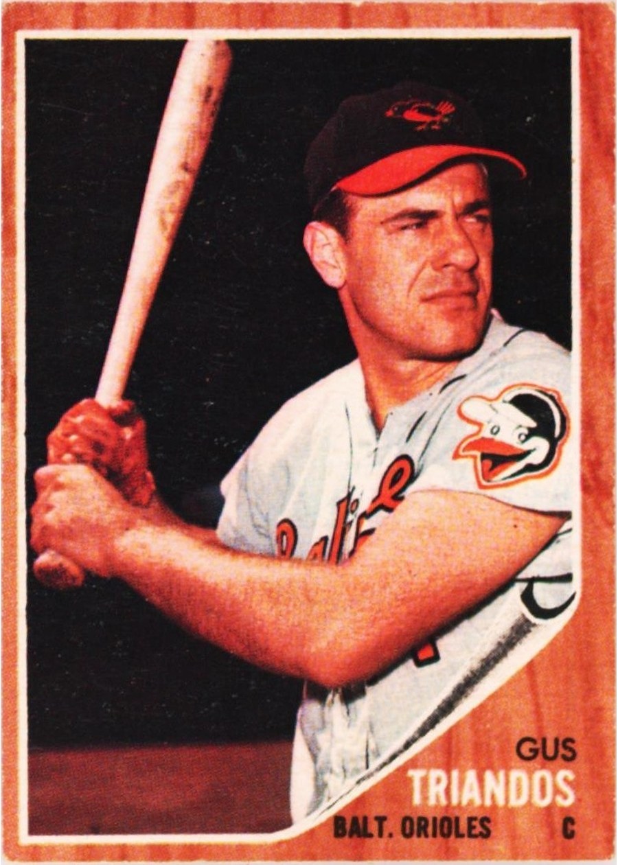 1962 Topps #420 Gus Triandos, Baltimore Orioles