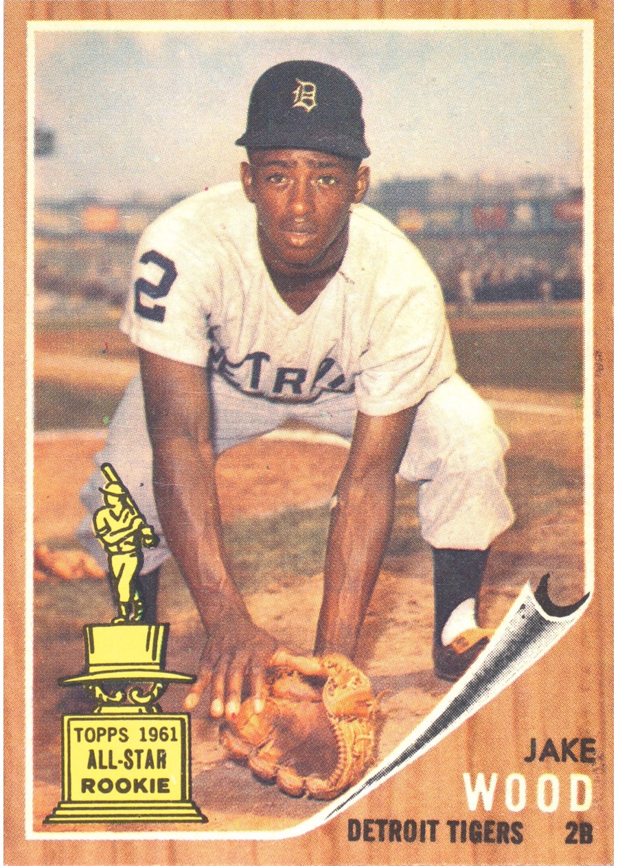 1962 Topps #427 Jake Wood, Detroit Tigers