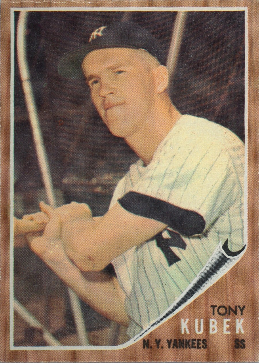 1962 Topps #430 Tony Kubek, New York Yankees