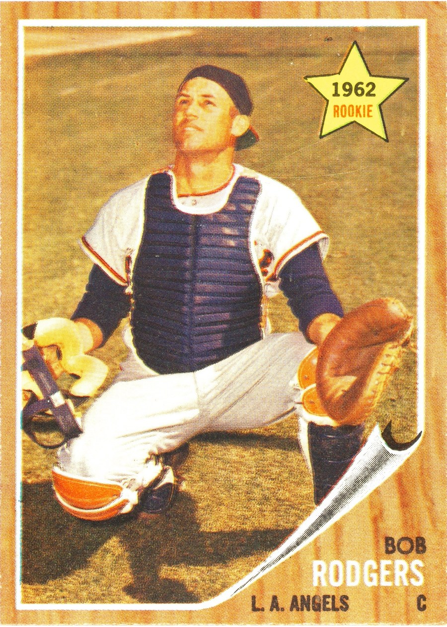 1962 Topps #431 Bob Rodgers, Los Angeles Angels