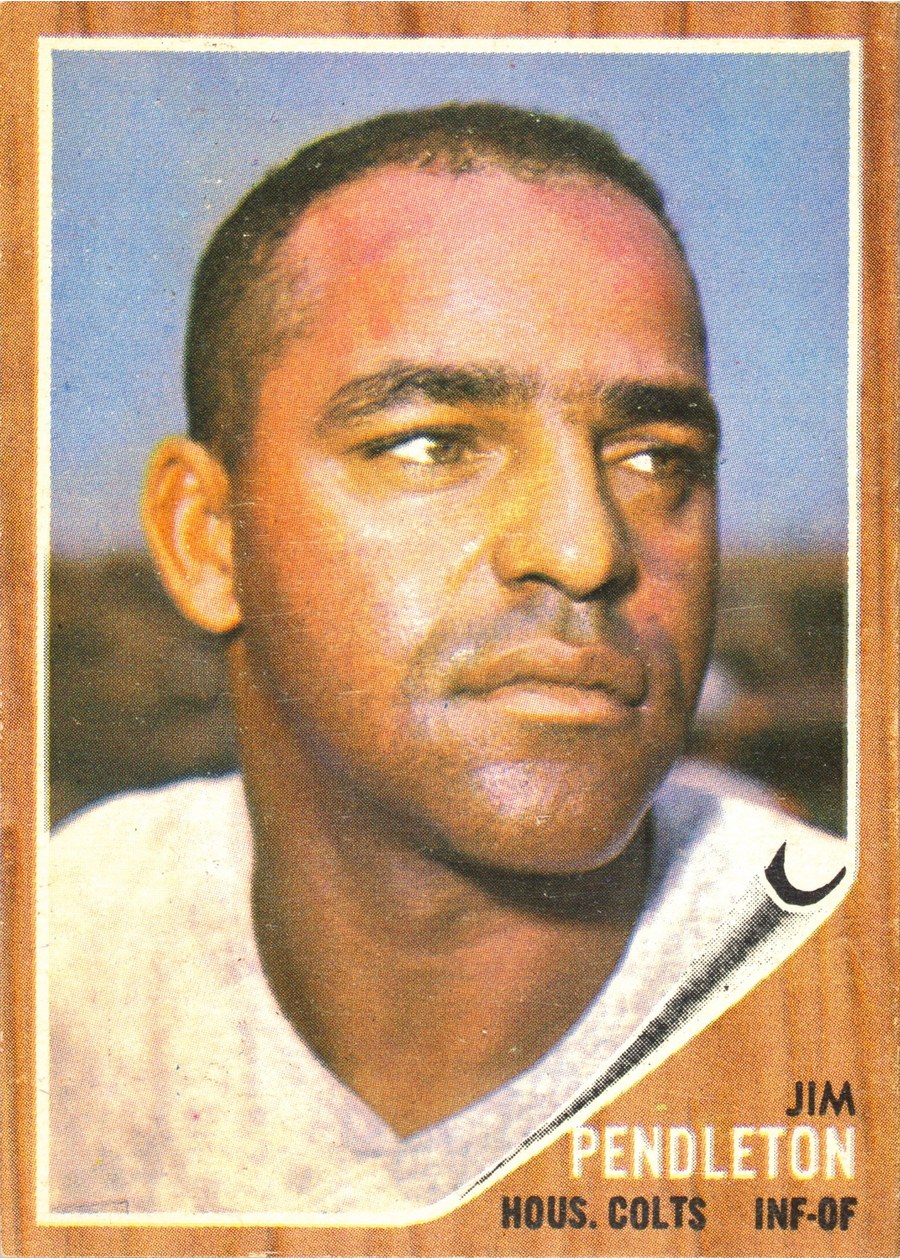 1962 Topps #432 Jim Pendleton, Houston Colt .45's