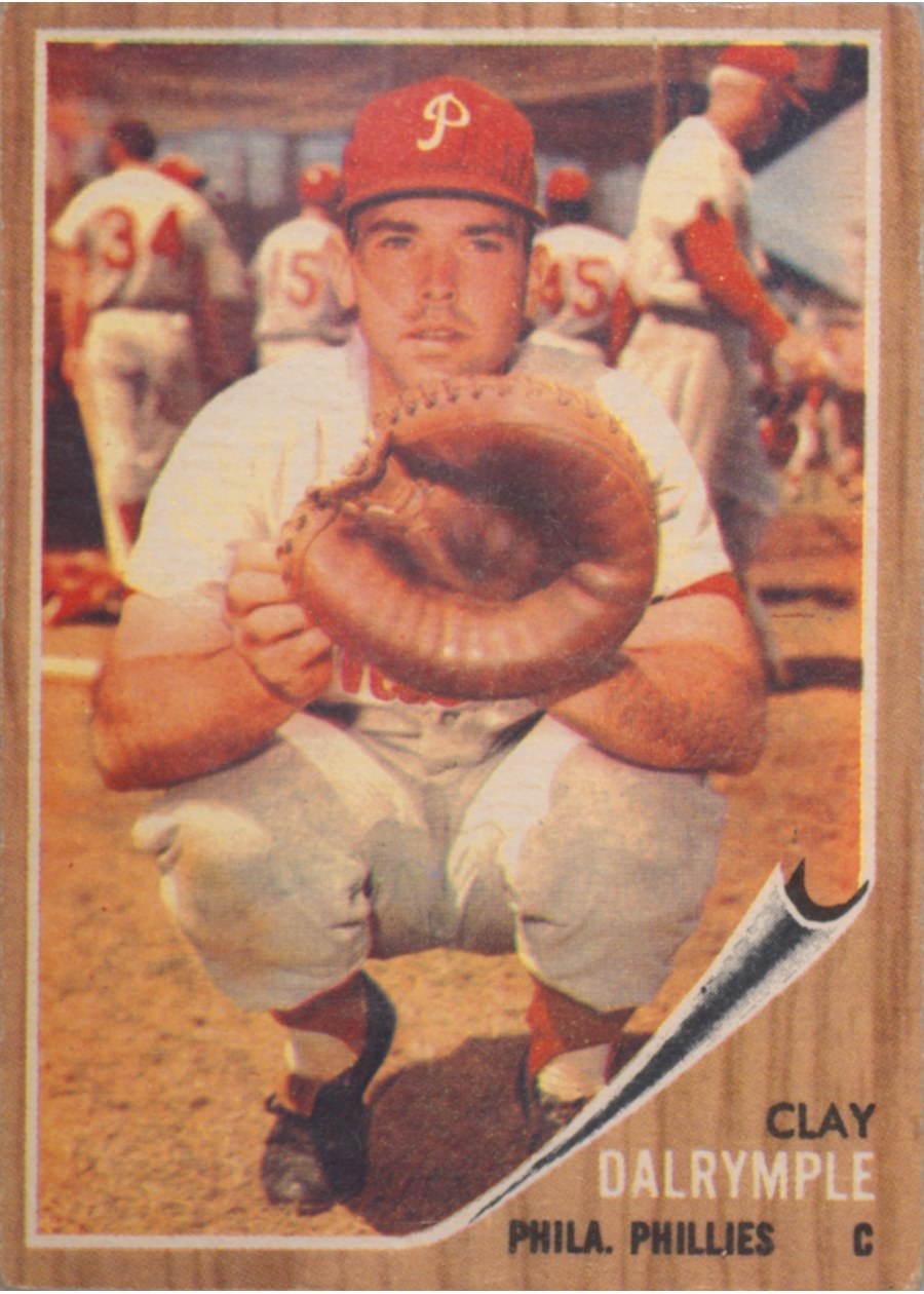 1962 Topps #434 Clay Dalrymple, Philadelphia Phillies