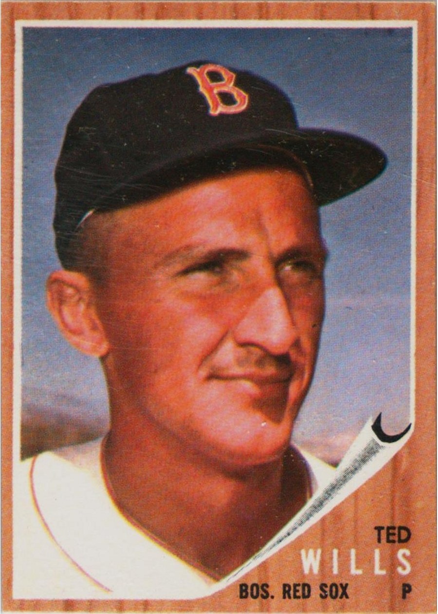 1962 Topps #444 Ted Wills, Boston Red Sox