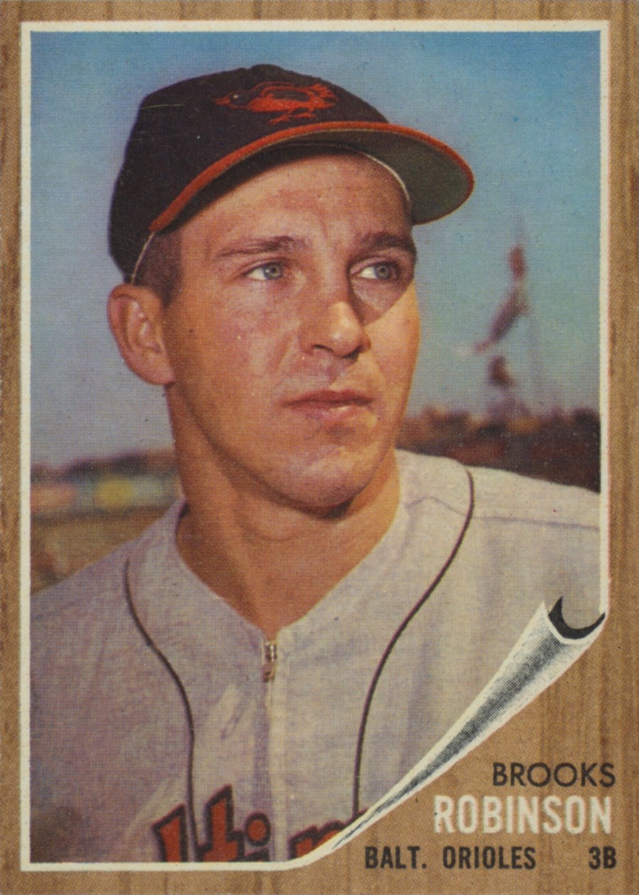 1962 Topps #45 Brooks Robinson, Baltimore Orioles