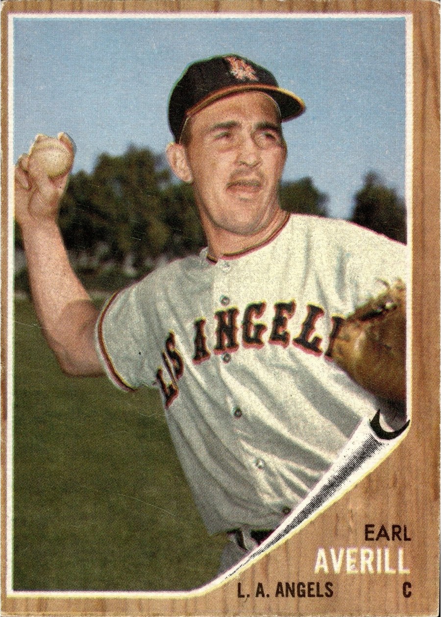 1962 Topps #452 Earl Averill, Los Angeles Angels