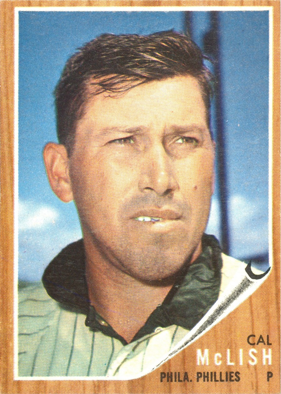 1962 Topps #453 Cal McLish, Philadelphia Phillies