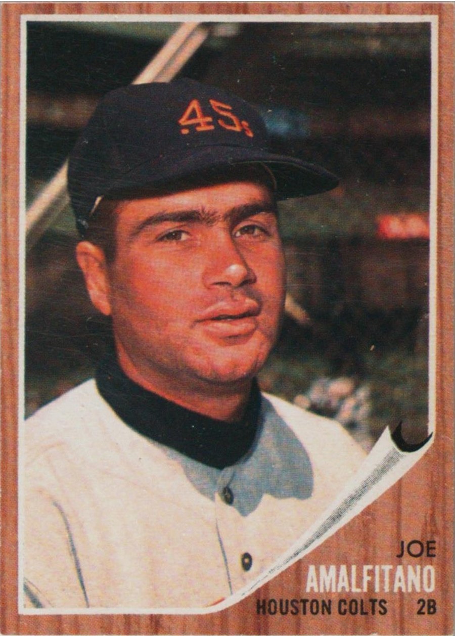 1962 Topps #456 Joe Amalfitano, Houston Colt .45's