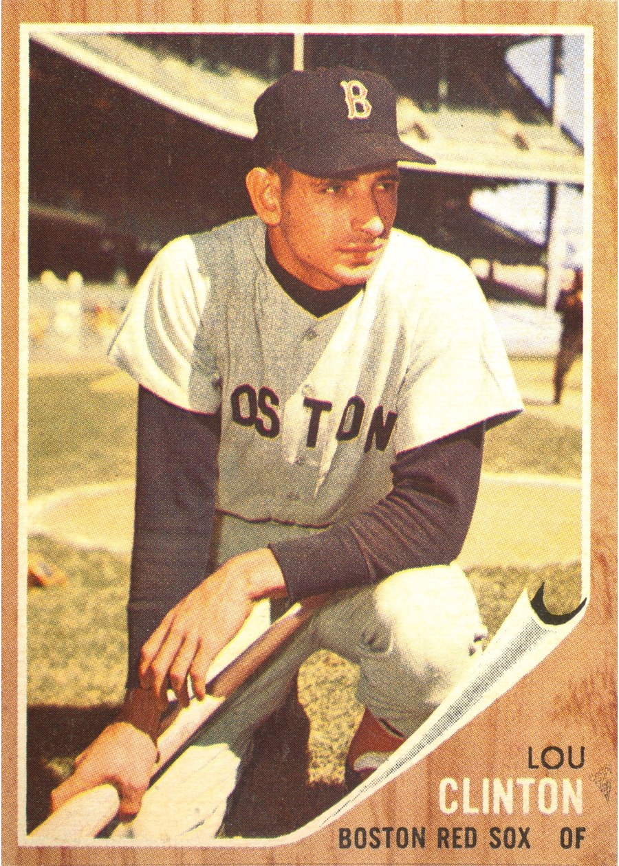 1962 Topps #457 Lou Clinton, Boston Red Sox