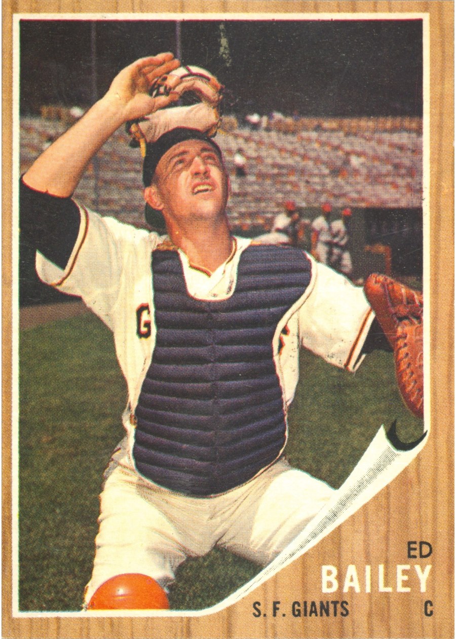 1962 Topps #459 Ed Bailey, San Francisco Giants