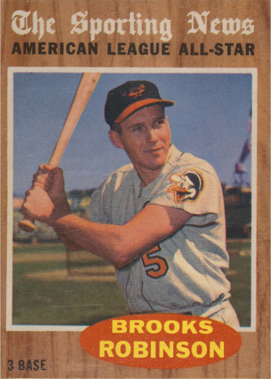 1962 Topps #468 Brooks Robinson, Baltimore Orioles