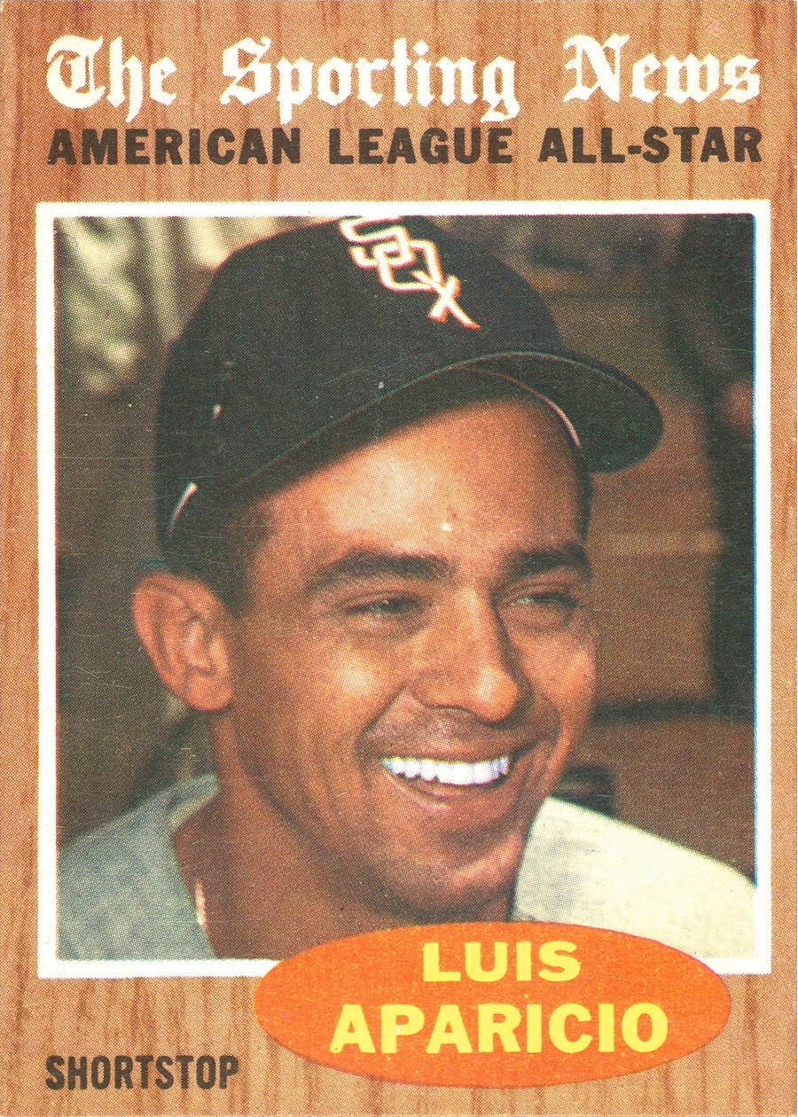 1962 Topps #469 Luis Aparicio, Chicago White Sox