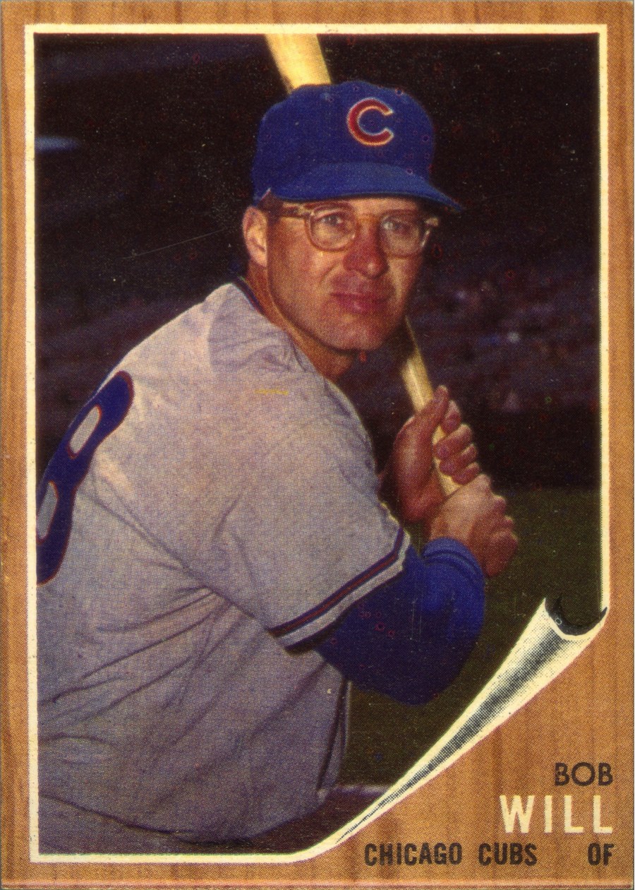 1962 Topps #47 Bob Will, Chicago Cubs