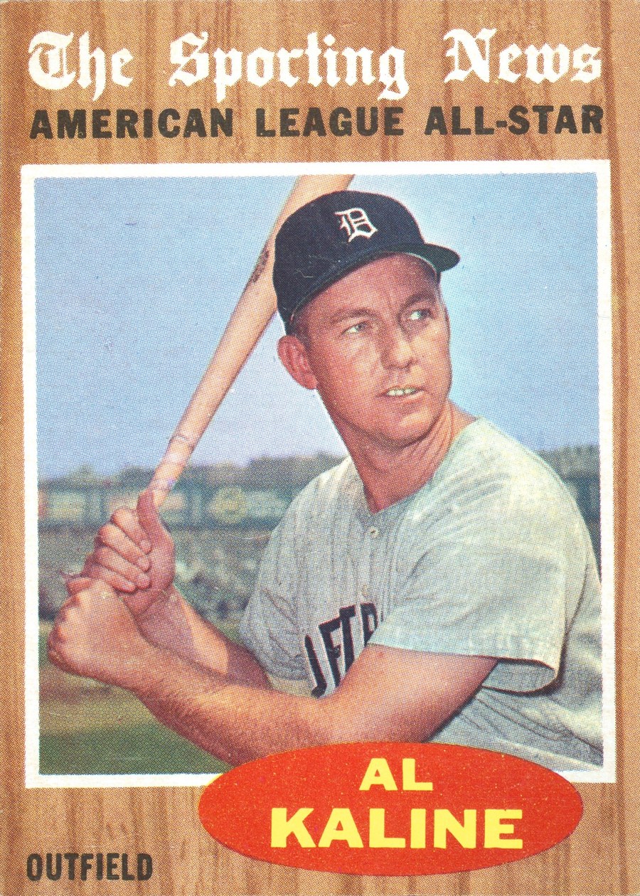 1962 Topps #470 Al Kaline, Detroit Tigers