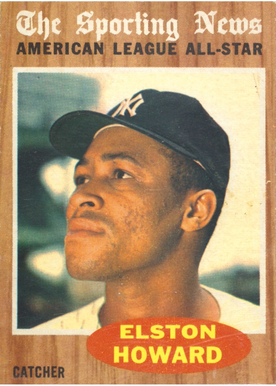 1962 Topps #473 Elston Howard, New York Yankees