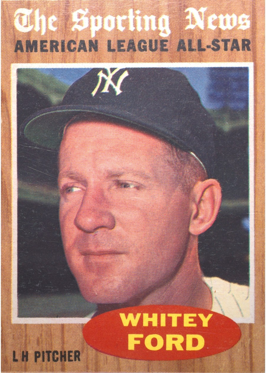 1962 Topps #475 Whitey Ford, New York Yankees