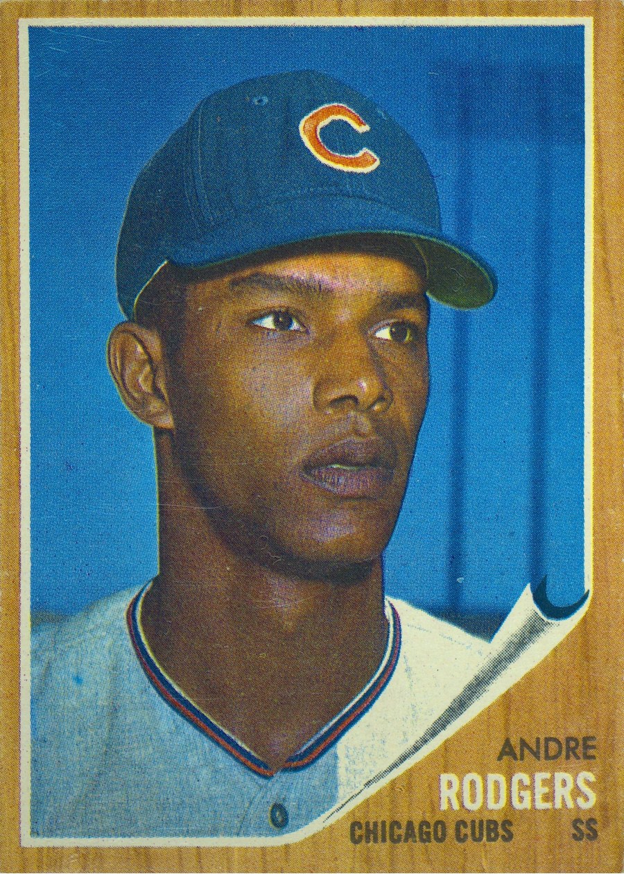 1962 Topps #477 Andre Rodgers, Chicago Cubs